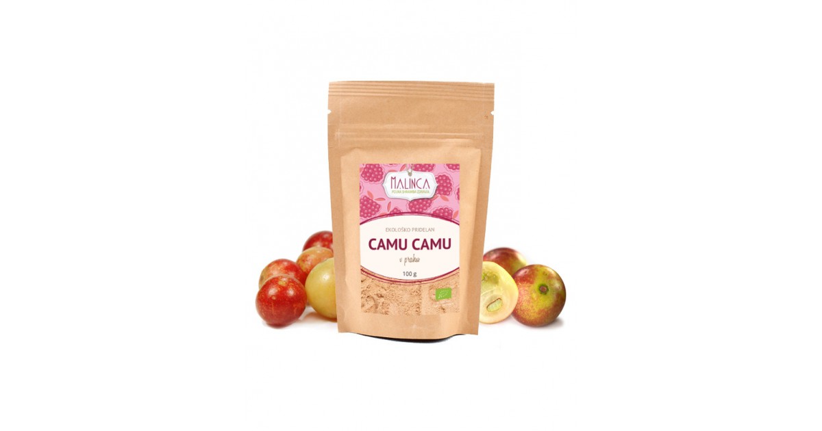 Camu Camu V Prahu Iz Ekoloske Pridelave 100g Malinca Si
