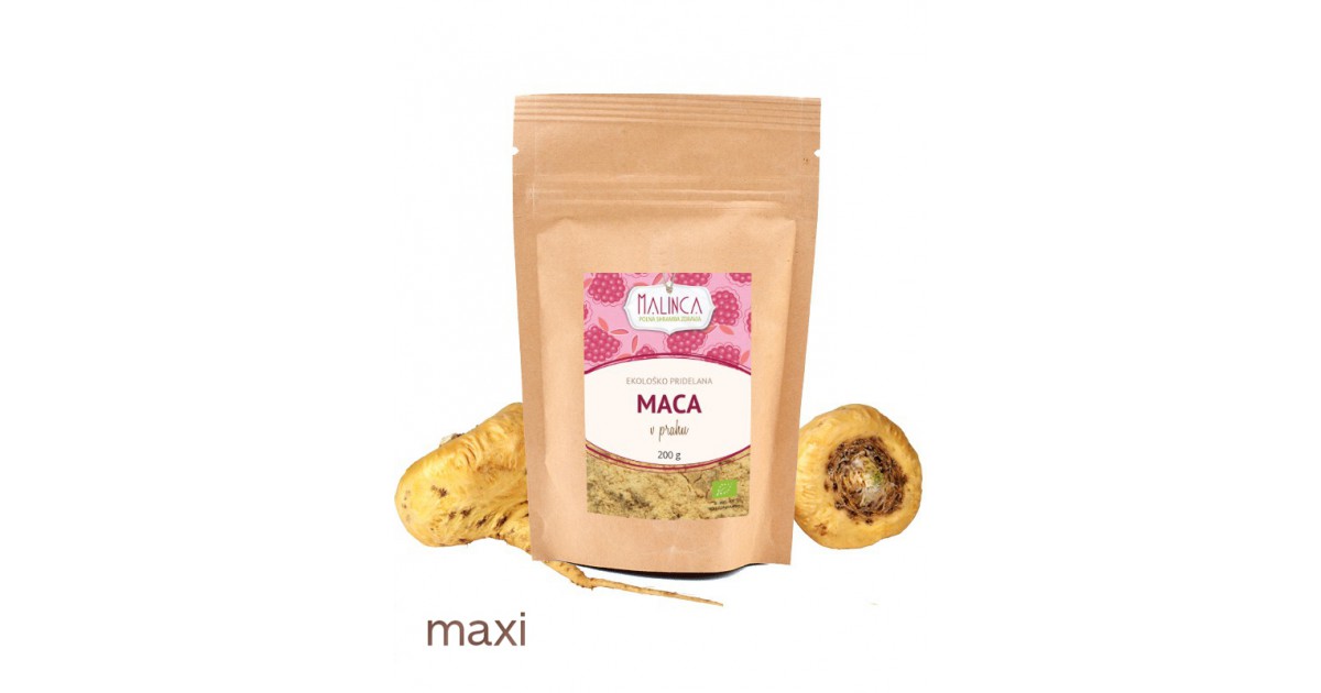 Maca V Prahu Iz Ekoloske Pridelave 200g Malinca Si