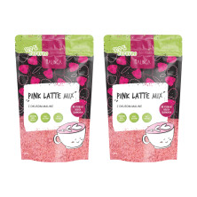 Pink latte mix