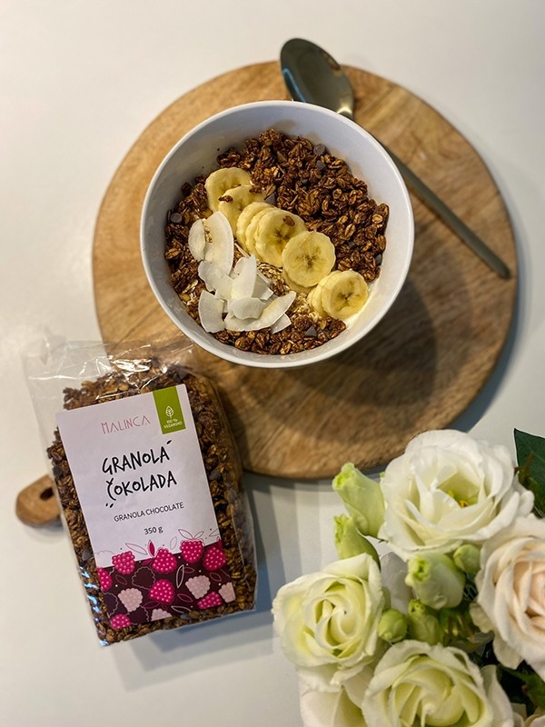 Domača granola čokolada