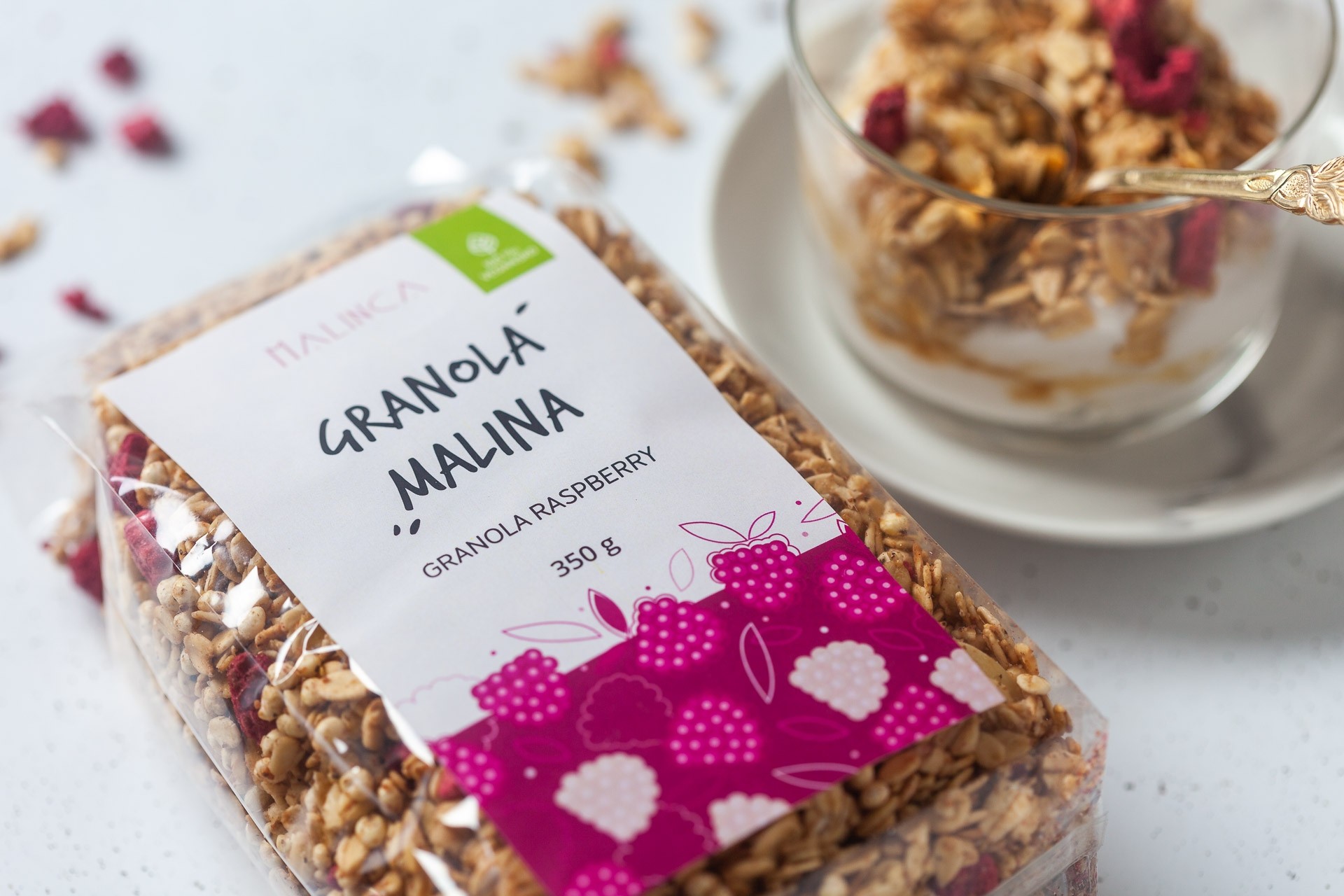 granola malina