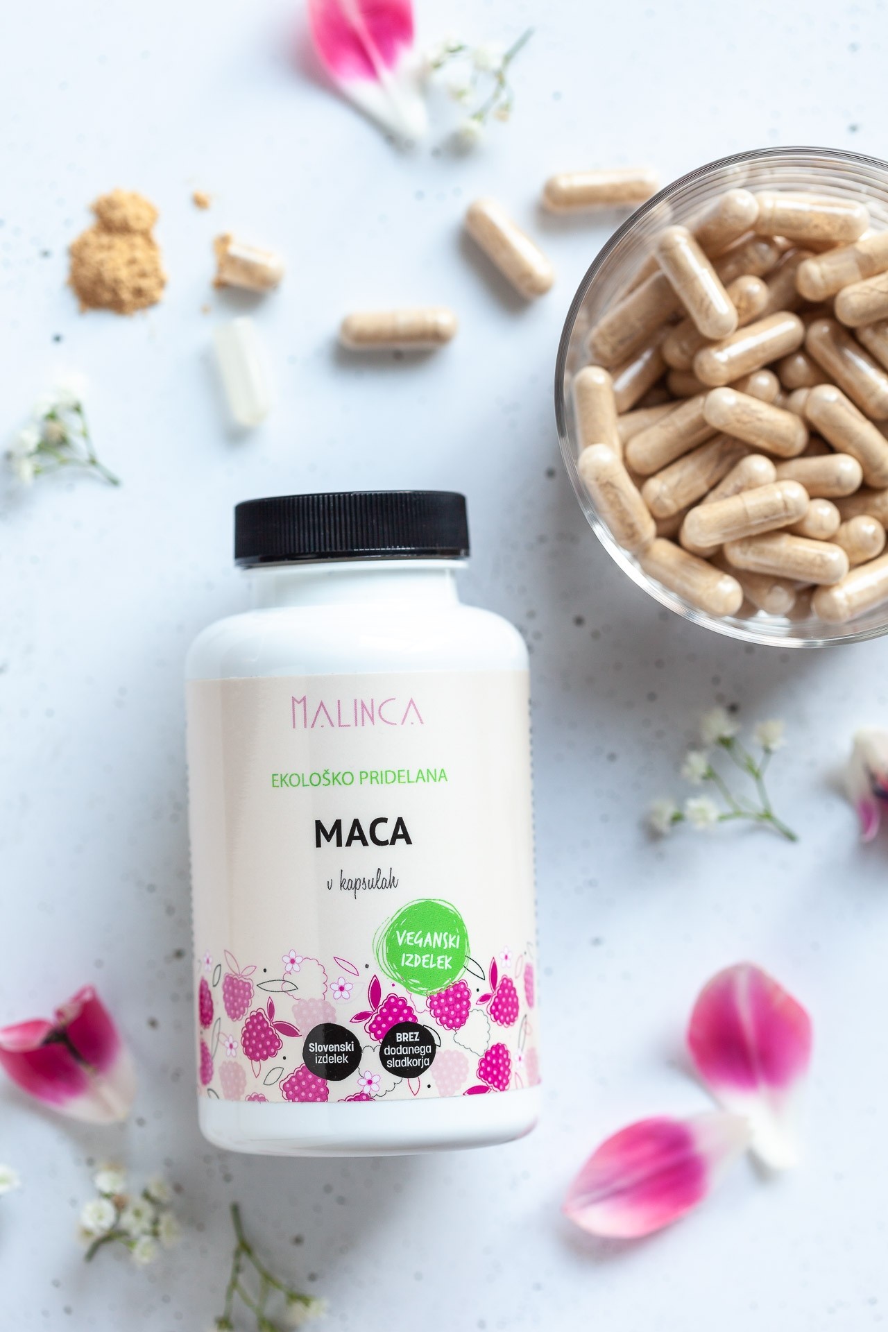 Maca v kapsulah