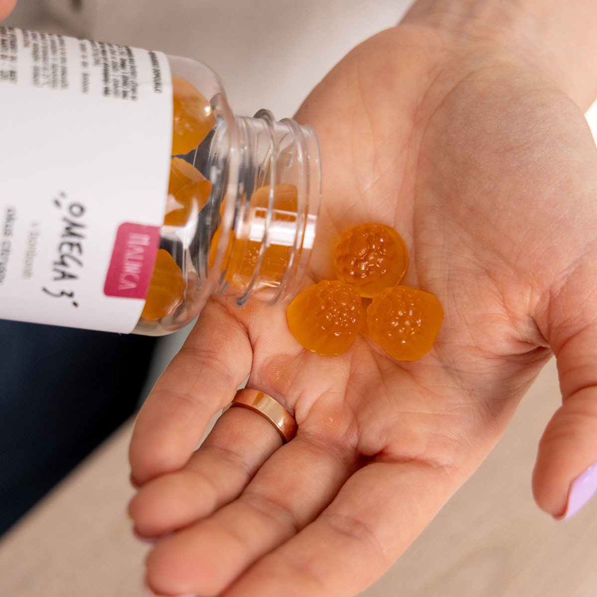 Omega 3 v bonbonih za odrasle