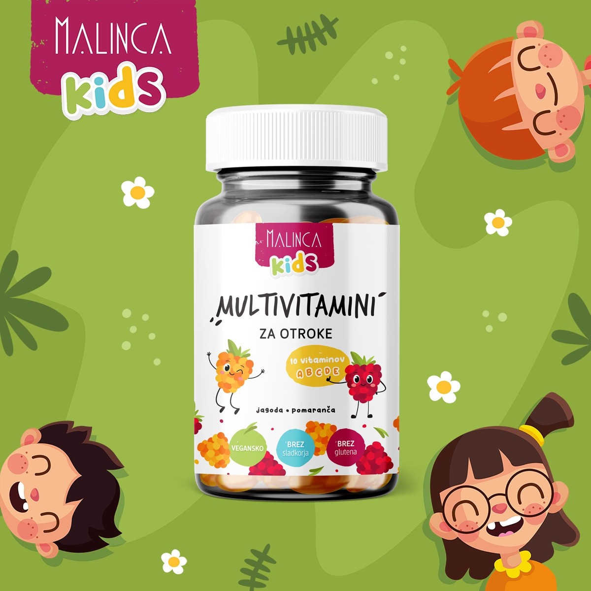 Multivitamini v bonbonih za otroke