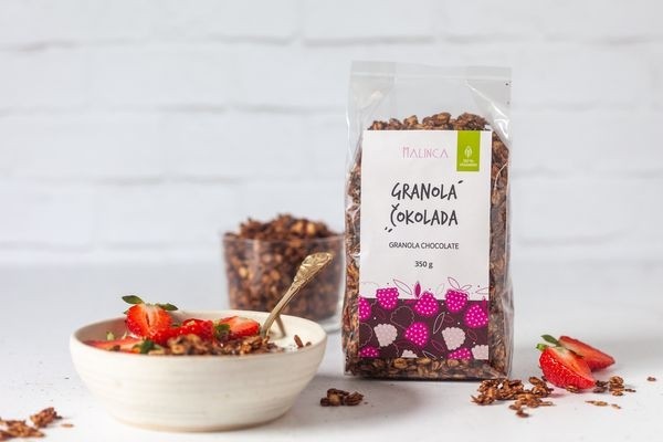 Domača granola čokolada