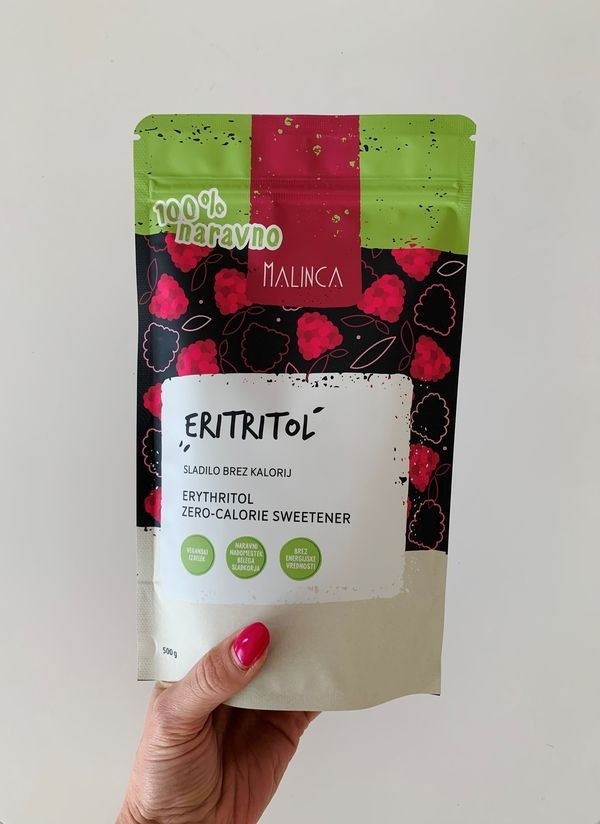 Eritritol namizno sladilo brez kalorij 500g