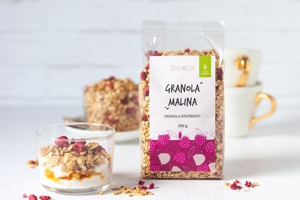 Domača granola malina 350g 