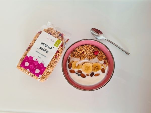 Domača granola malina 350g 