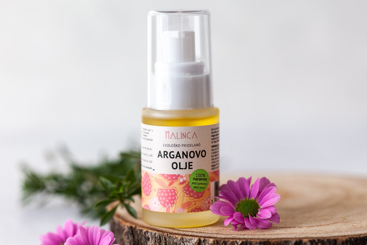 Arganovo Ulje Iz Ekoloskog Uzgoja 30ml Malinca Hr