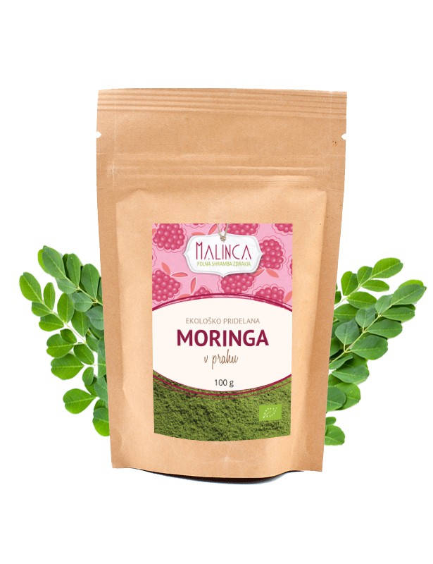 Moringa U Prahu Iz Ekoloskog Uzgoja 100g Malinca Hr