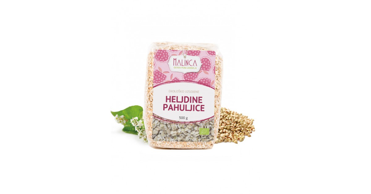 Heljdine Pahuljice Iz Ekoloskog Uzgoja 500g Malinca Hr