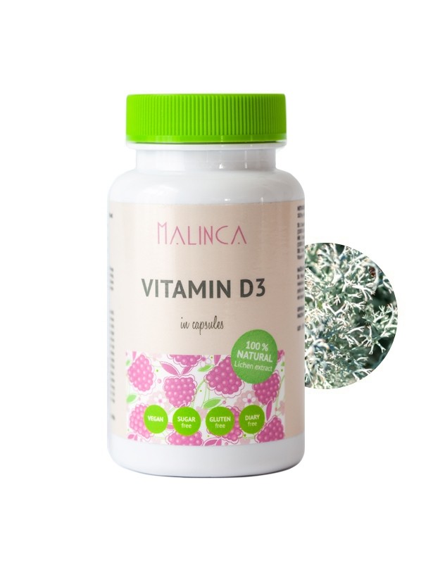 Veganski vitamin D3, 60 kapsula | Malinca.hr