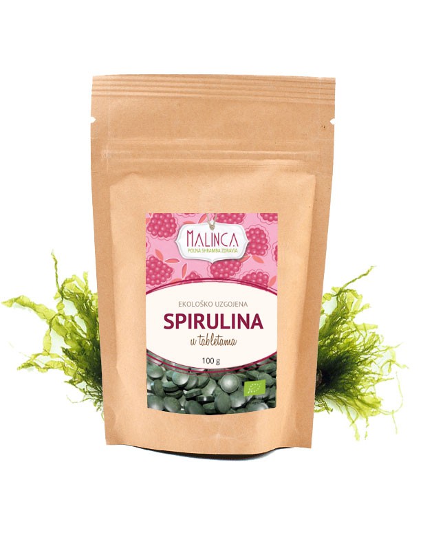 Eko Spirulina U Tabletama 200 Tableta Malinca Hr