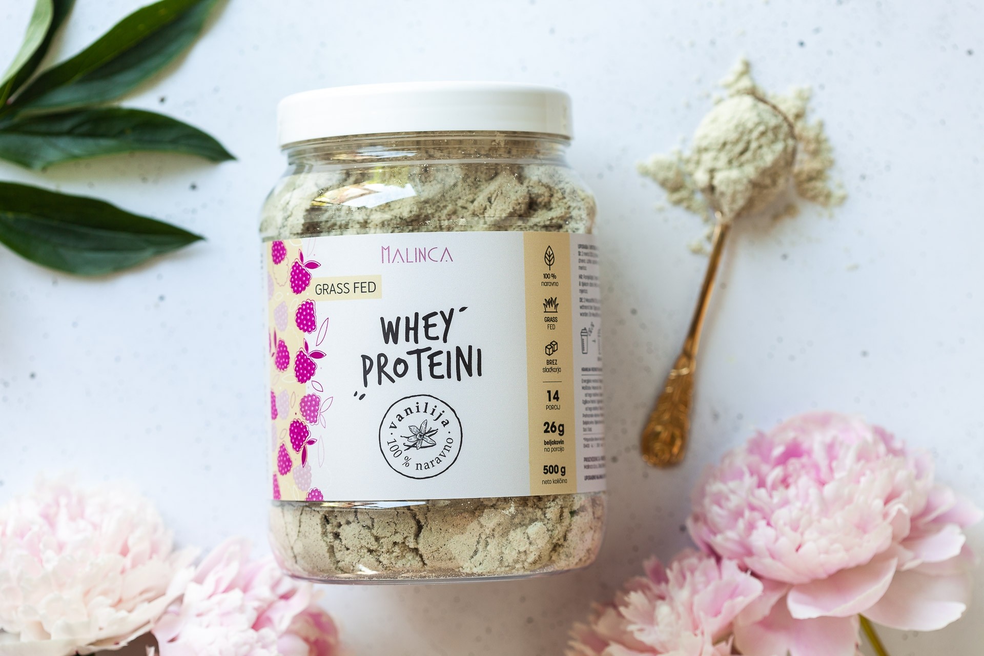 Bjelančevine (proteini) whey vanilija 500g | Malinca.hr