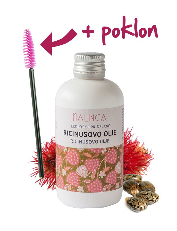Ricinusovo Ulje Iz Ekoloskog Uzgoja 100ml Malinca Hr