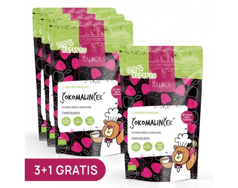 Čokomalinček 400g 3+1 gratis