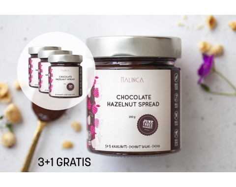 Chocolate hazelnut spread package 200g Buy 3 get 1 free