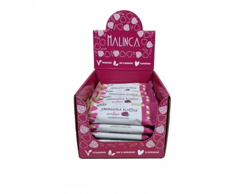 Paket energijskih ploščic malina