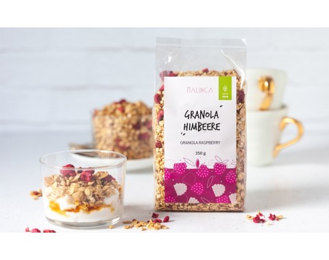 Hausgemachter Granola Himbeere 350 g