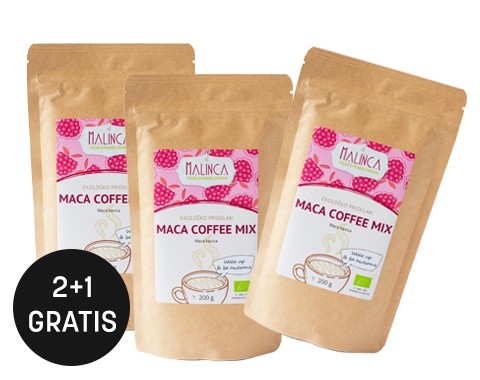 Organski Maca coffee mix 200g 2+1 gratis 
