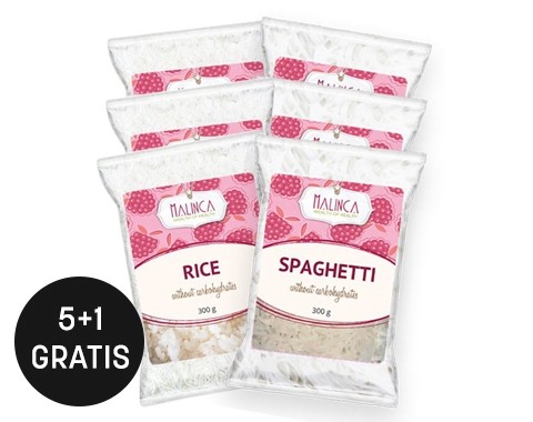 Teigwaren ohne Kohlenhydrate 5+1 gratis