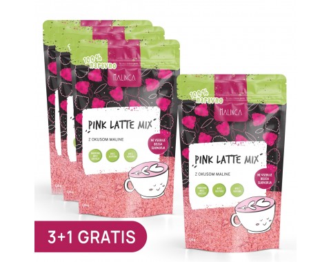 Pink latte mix