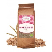 Dinkelgrieß Vollkorn aus ökologischem Landbau 500g