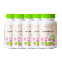 Vitamin D3 5 x 60 Kapseln + kostenlose Lieferung