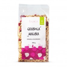 Hausgemachter Granola Himbeere 
