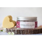 Bio-Kakaobutter mit Glitzern – Orange 60 g