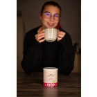 Pink latte mix