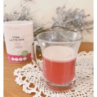 Pink latte mix