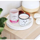 Pink latte mix