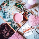 Pink latte Mix