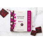 Zartbitterschokolade mit Himbeeren Malinca