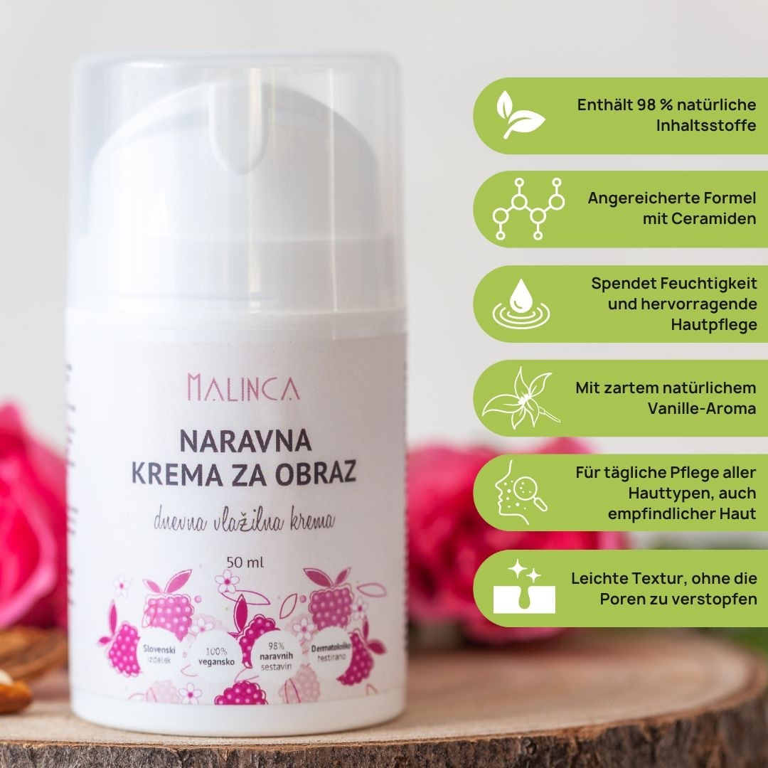 Natürliche Gesichtscreme 50 ml