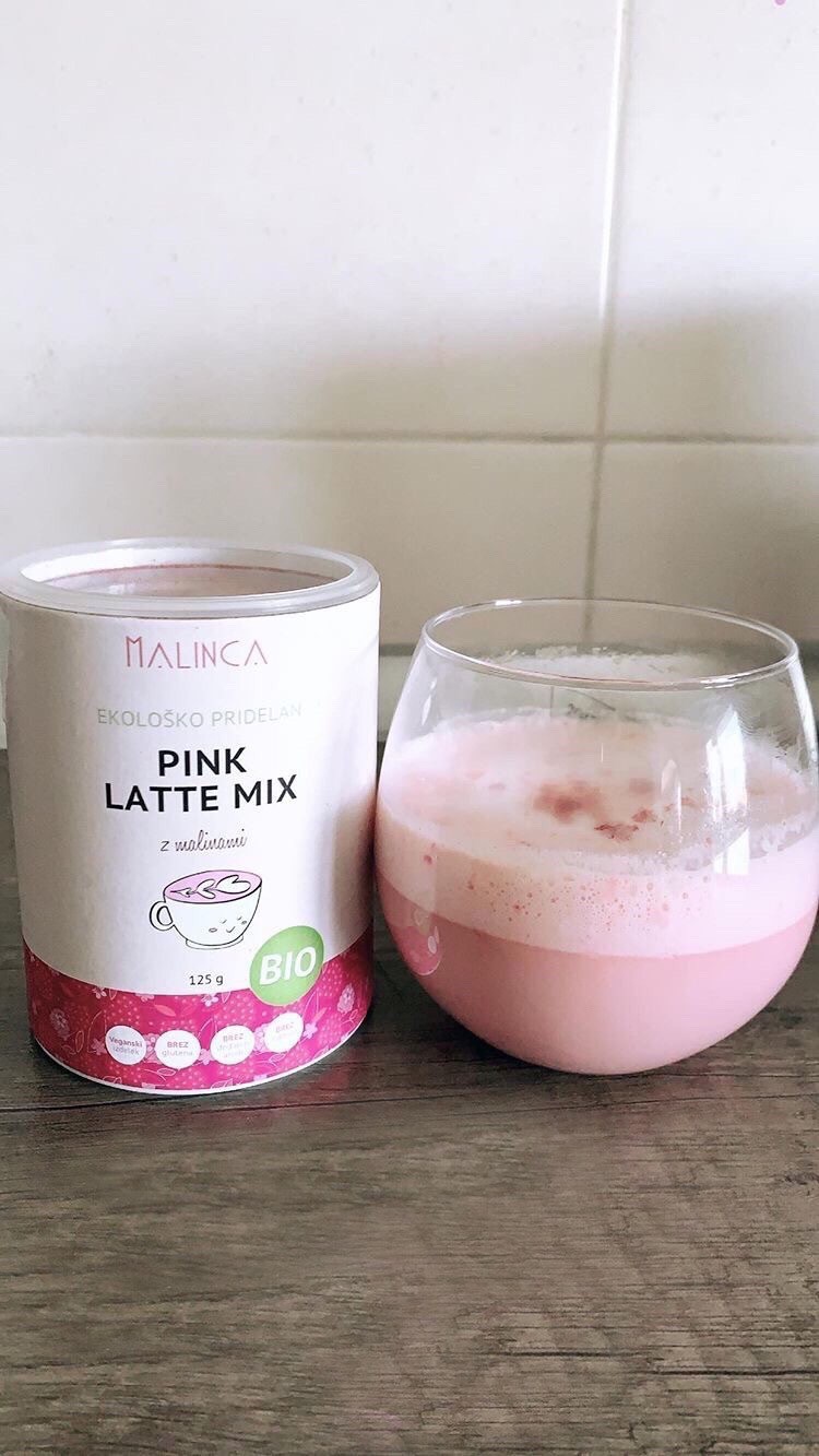 Pink latte Mix
