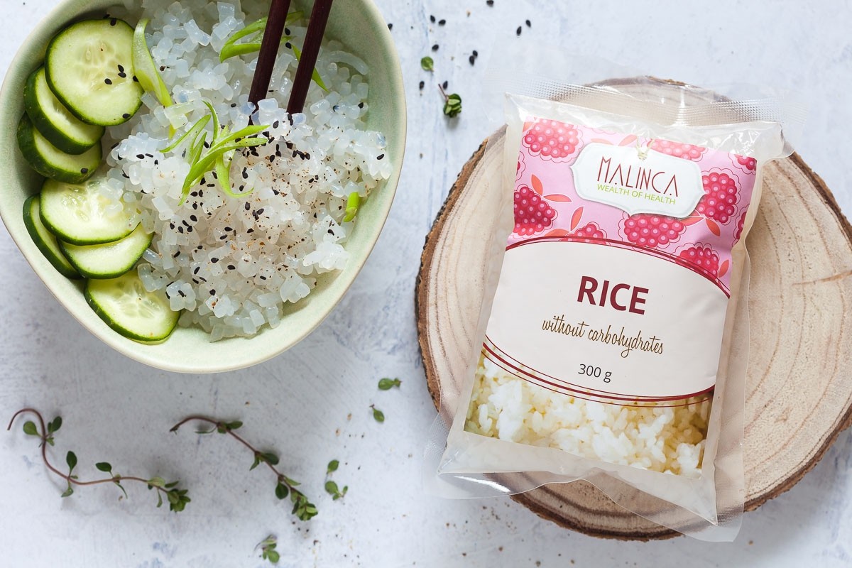 Reis ohne Kohlenhydrate 
