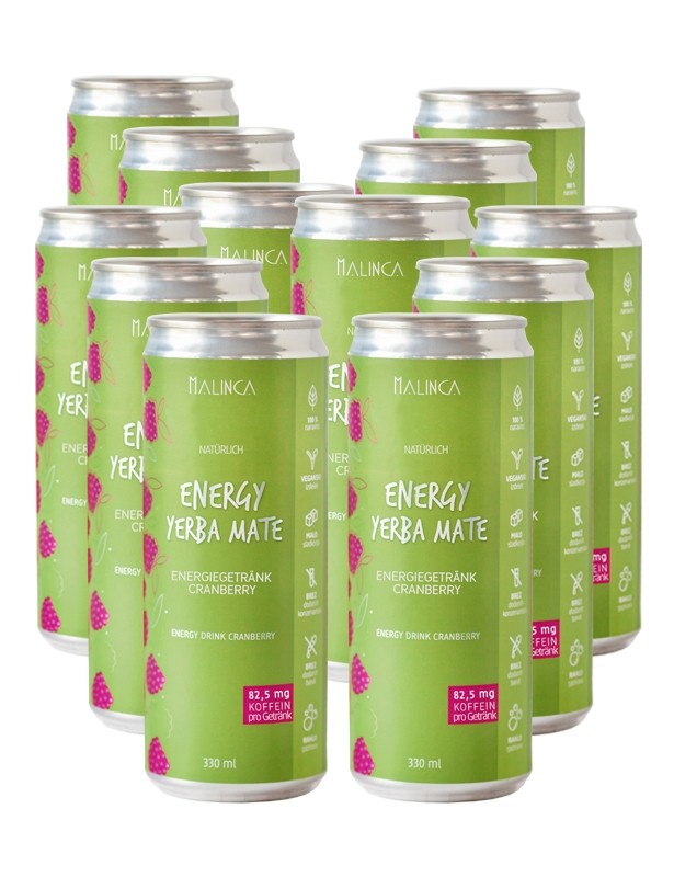Natürliches Energiegetränk Cranberry 10 + 2 gratis