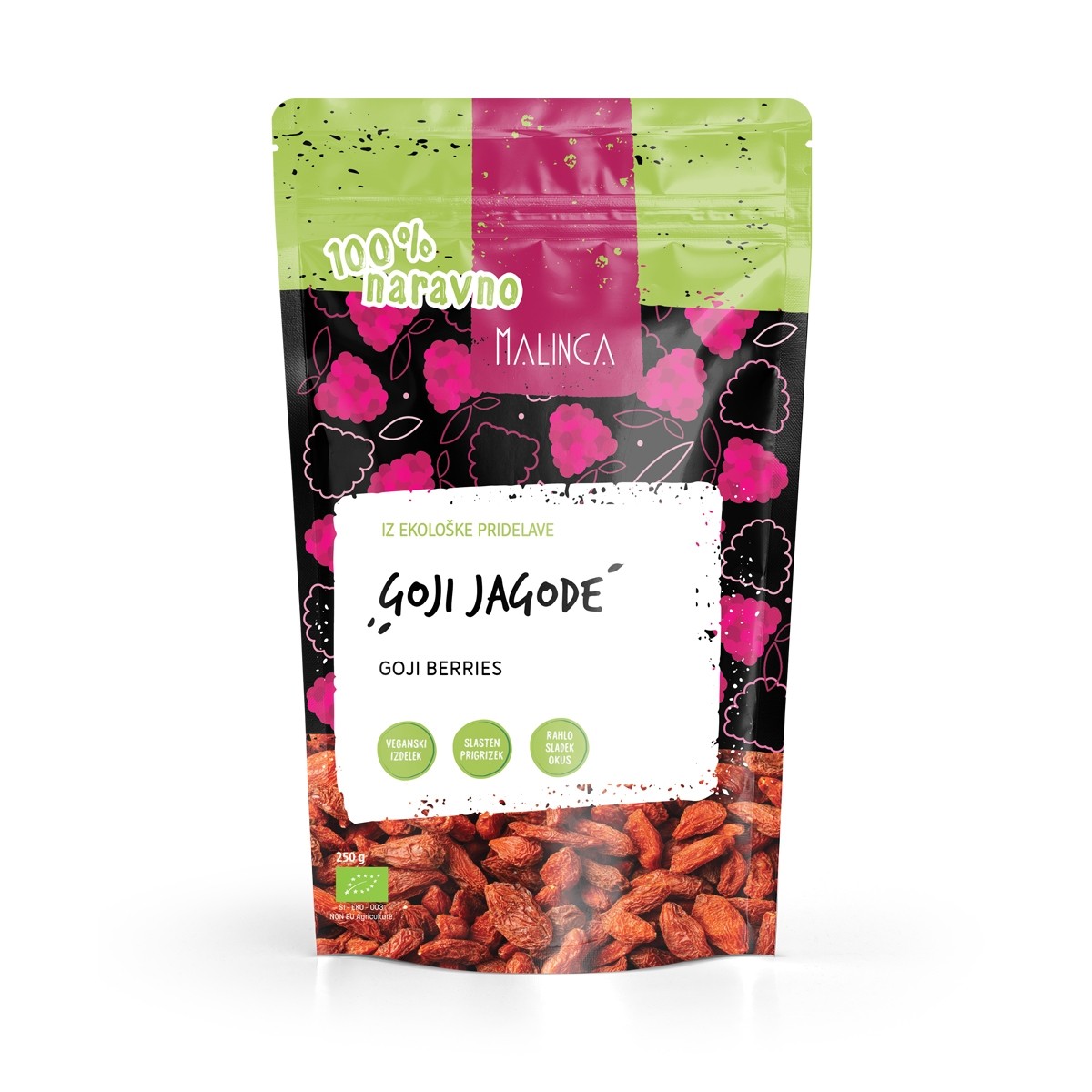 Goji Beeren aus ökologischem Landbau 250 g