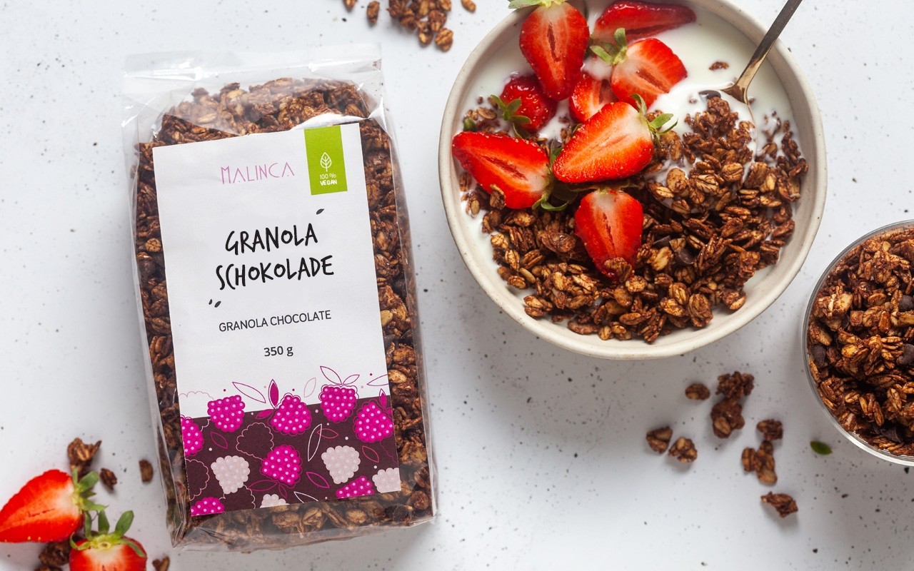 Hausgemachter Granola Schokolade 350 g 