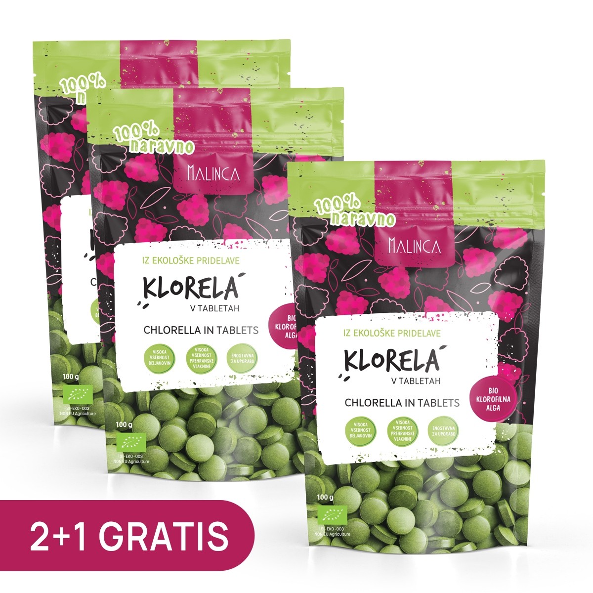 Klorela / chlorella v tabletah