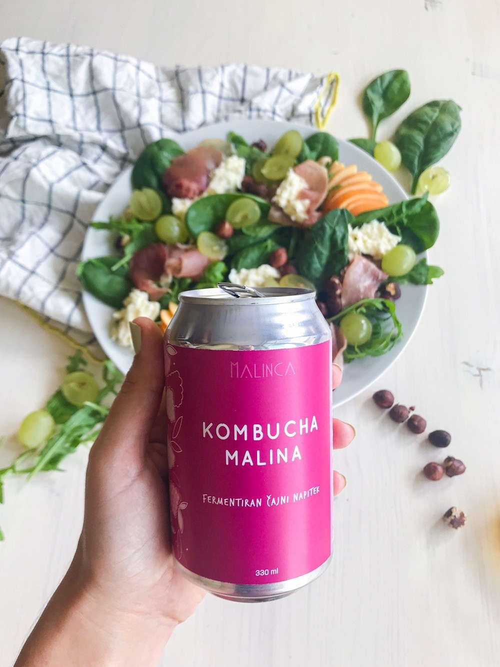 Kombucha malina 330ml
