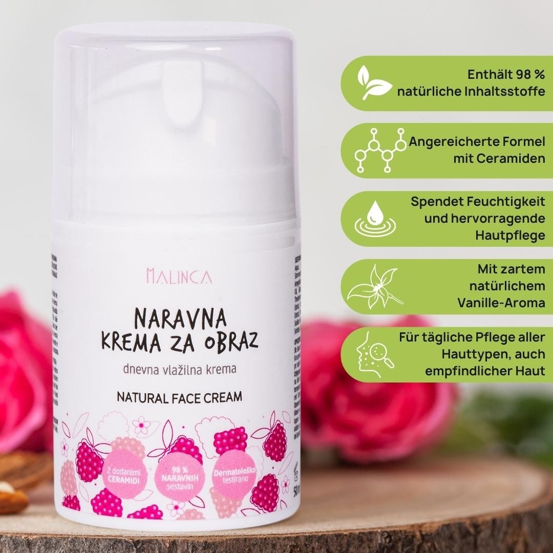 Natürliche Gesichtscreme 50 ml