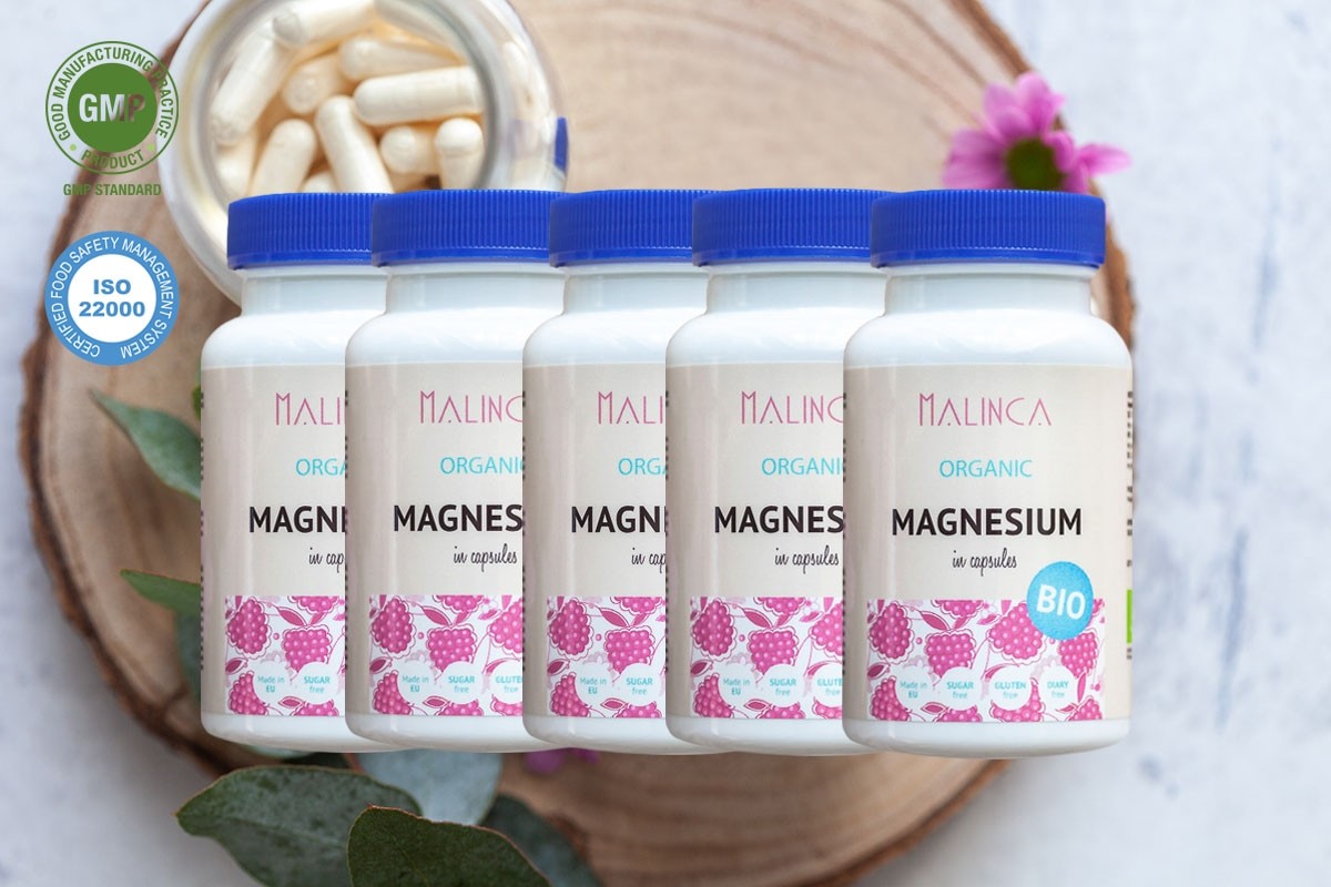 5 x Magnesium aus ökologischem Landbau + kostenlose Lieferung