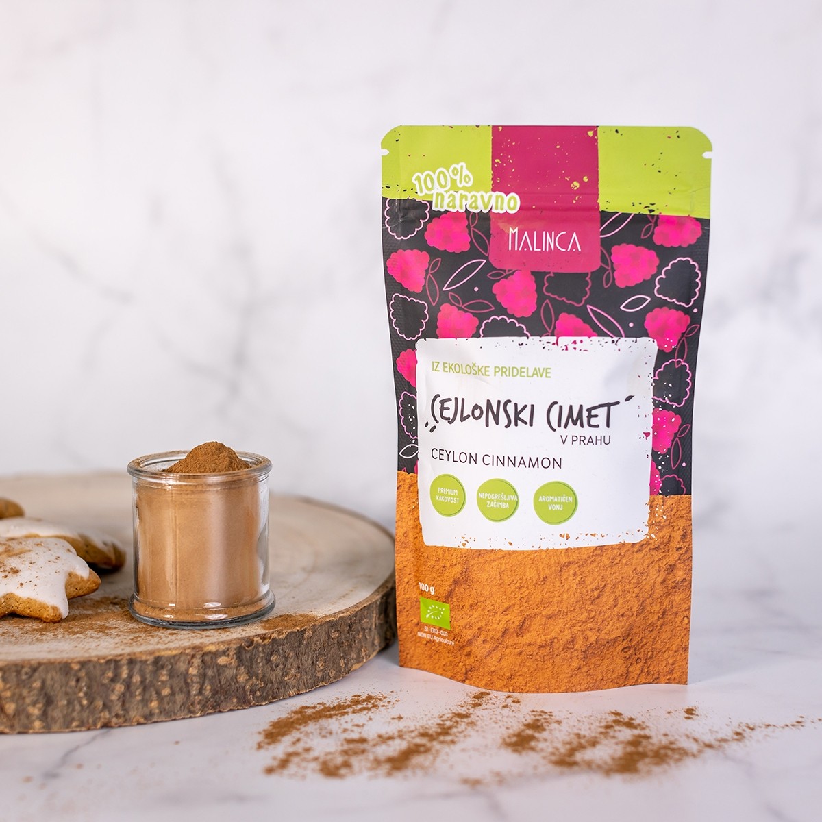 Ceylon Zimt Pulver aus ökologischem Landbau 100 g