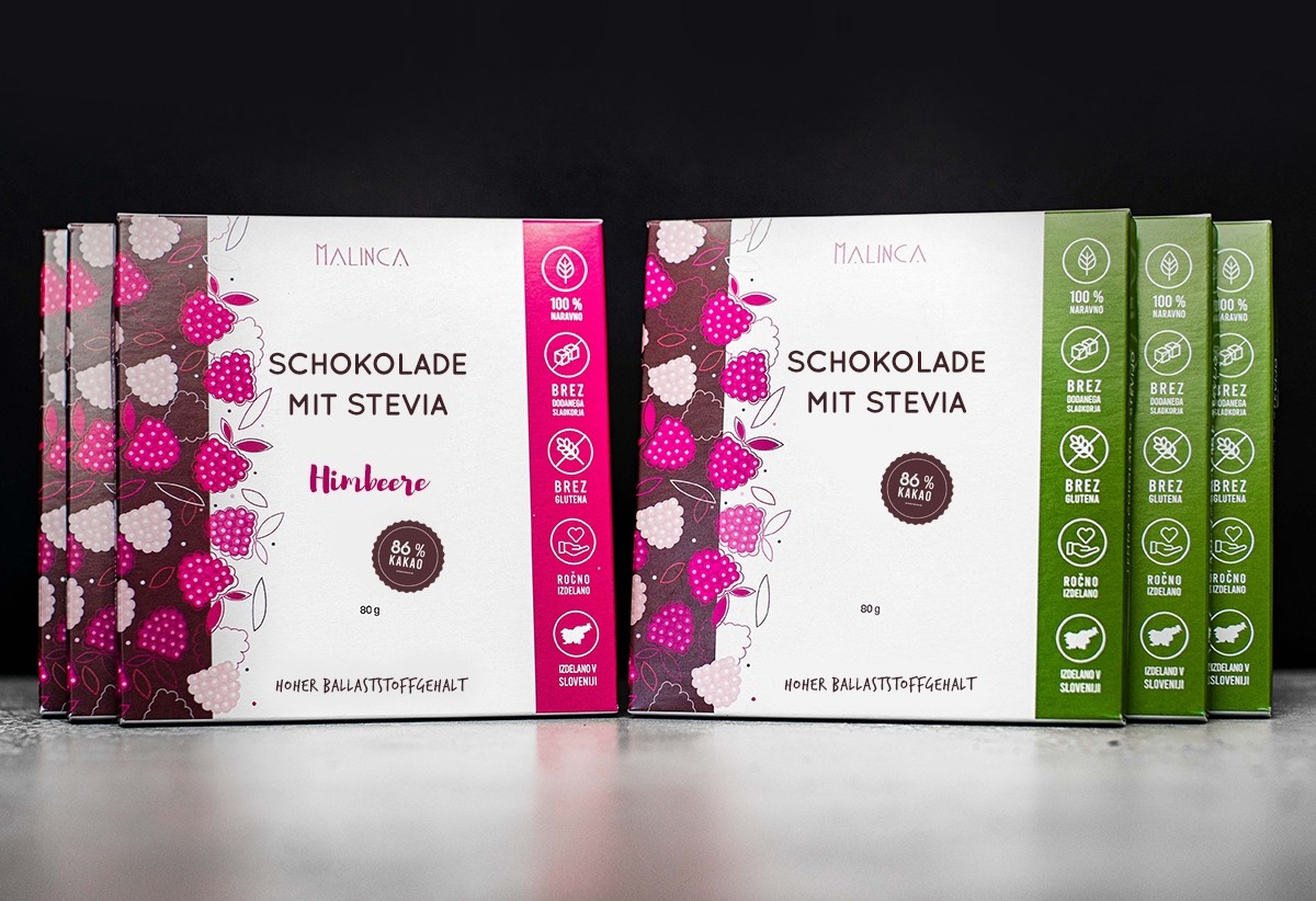 Paket von Zartbitterschokolade 6 Stück