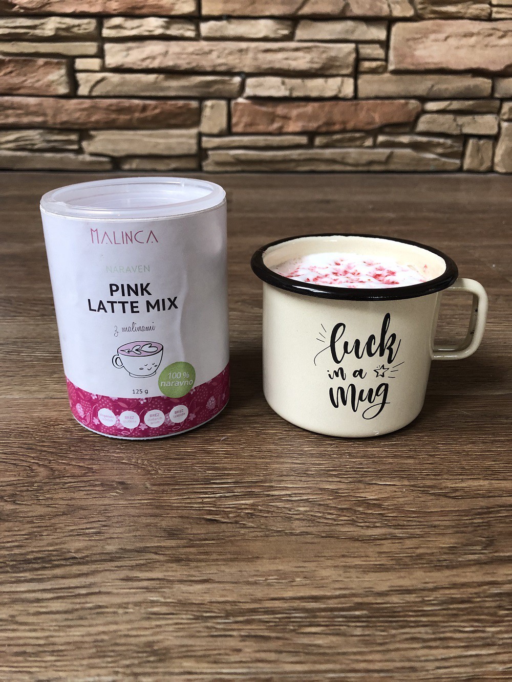 Pink latte Mix