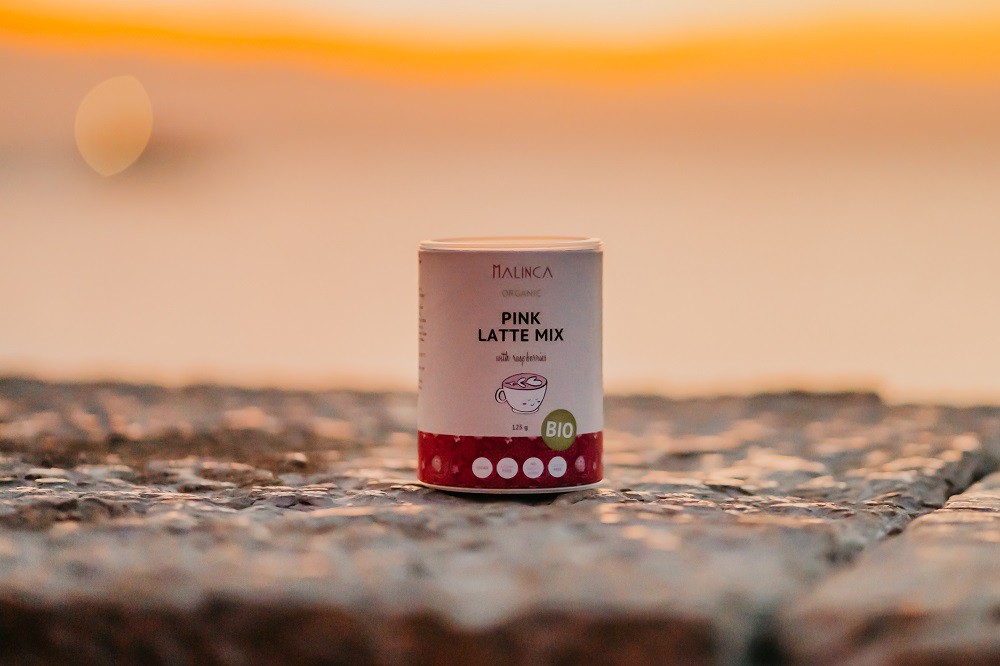 Pink Latte Mix aus ökologischem Landbau