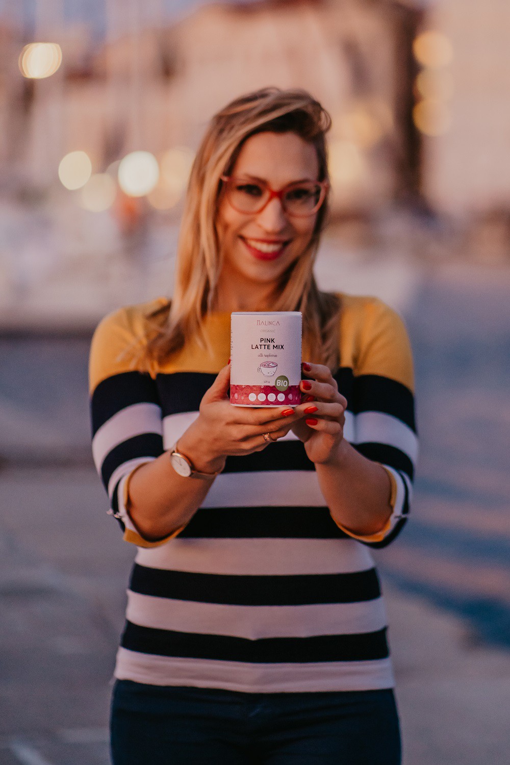Pink latte mix und Malinca Nastja